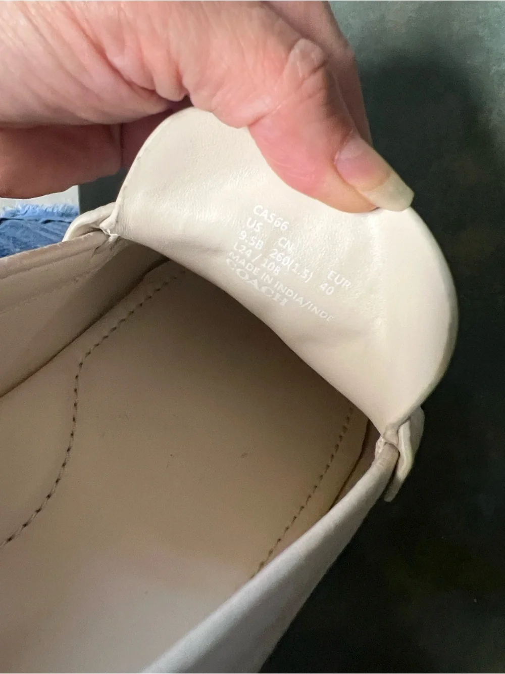 Coach classic pebbled